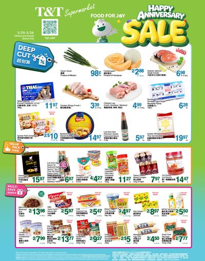 T&T Supermarket (Ottawa & Kanata) Flyer March 20 to 26