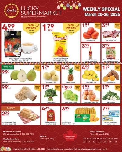 Lucky Supermarket (Winnipeg) Flyer March 20 to 26