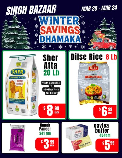 Singh Bazaar Flyer March 20 to 24