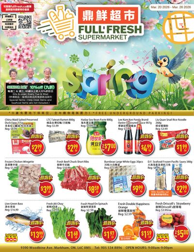 Full Fresh Supermarket Flyer March 20 to 26