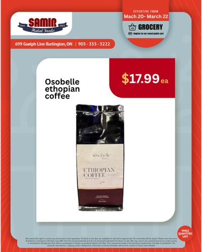 Samir Supermarket Flyer March 20 to 22