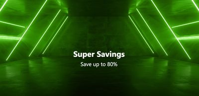 Microsoft Canada Xbox Super Savings Sale: Save up to 80% off Games!