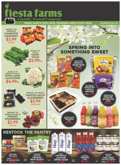 Fiesta Farms Flyer March 20 to 26