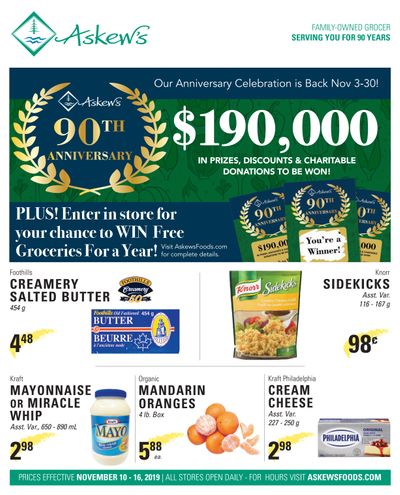 Askews Foods Flyer November 10 to 16