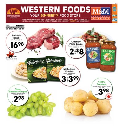 Western Foods Flyer March 20 to 26