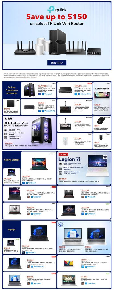 Canada Computers Flyer March 20 to 26
