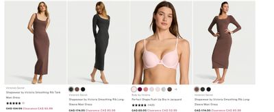 Victoria’s Secret Canada: Clearance up to 60% off