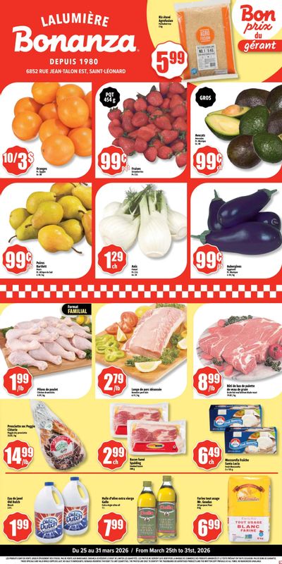 Bonanza Flyer March 25 to 31