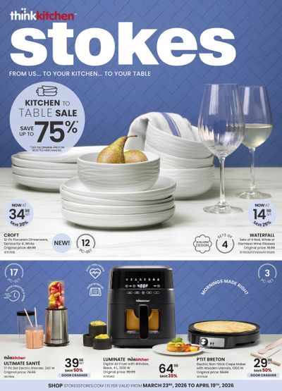 Stokes Flyer March 23 to April 19