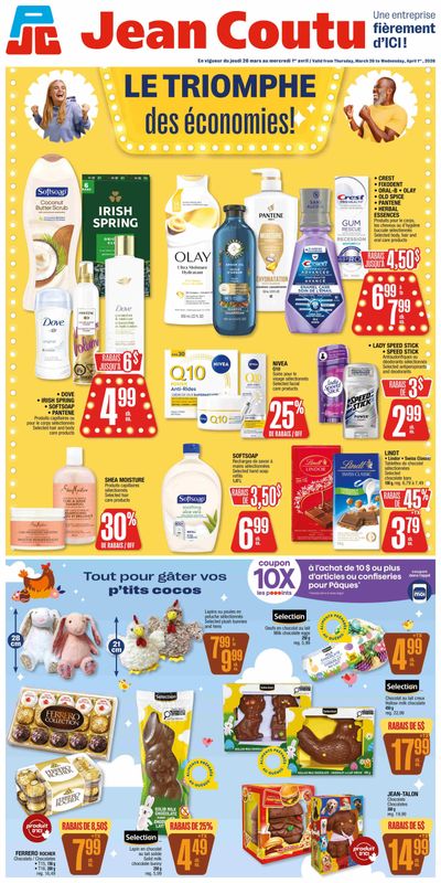 Jean Coutu Flyer March 26 to April 1