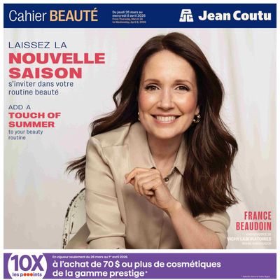 Jean Coutu Beauty Flyer March 26 to April 8
