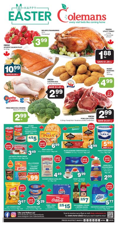 Coleman's Flyer March 26 to April 1