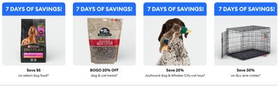 PetSmart Canada: Spring Sale + Get 5,000 Treat Rewards Points When You Spend $50