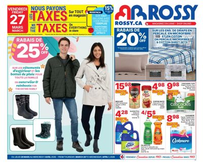 Rossy Flyer March 26 to April 1