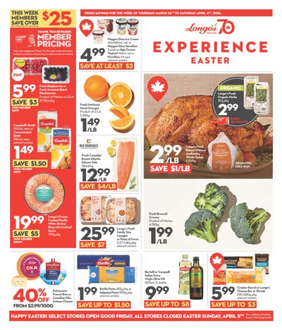 Longo's Flyer March 26 to April 1