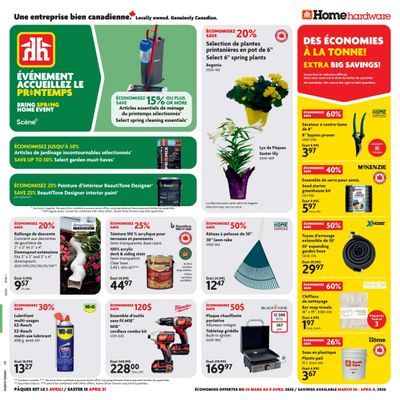 Home Hardware (QC) Flyer March 26 to April 8