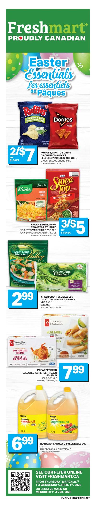 Freshmart (Atlantic) Flyer March 26 to April 1
