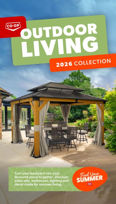 Co-op (West) Home Centre Outdoor Living Flyer March 26 to July 29