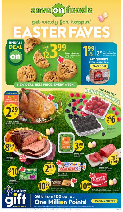 Save On Foods (BC) Flyer March 26 to April 1