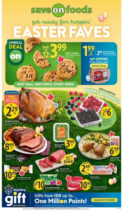 Save On Foods (AB) Flyer March 26 to April 1
