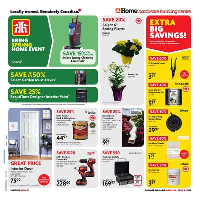 Home Hardware Building Centre (Atlantic) Flyer March 26 to April 8