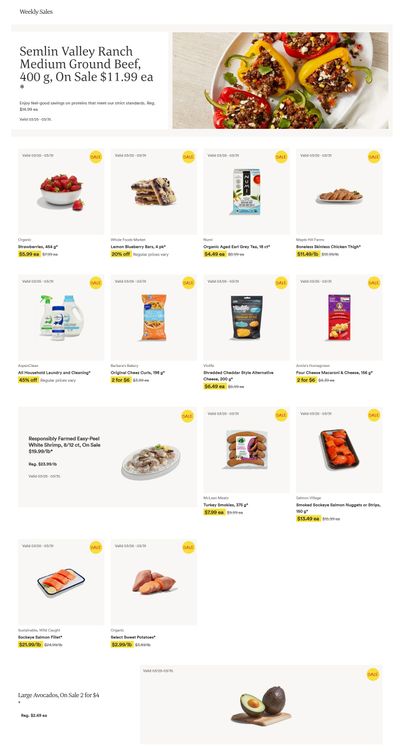 Whole Foods Market (West) Flyer March 25 to 31