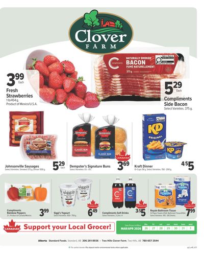 Clover Farm (AB) Flyer March 26 to April 1