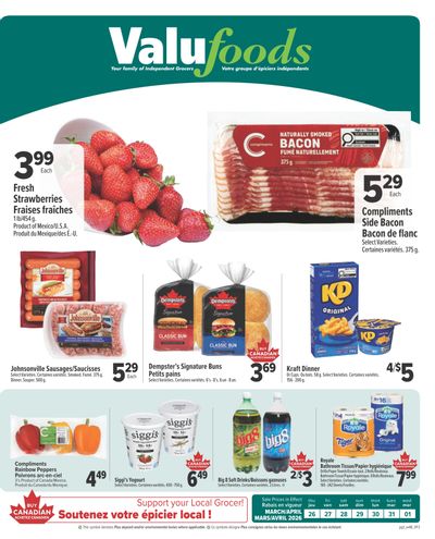 Valufoods Flyer March 26 to April 1