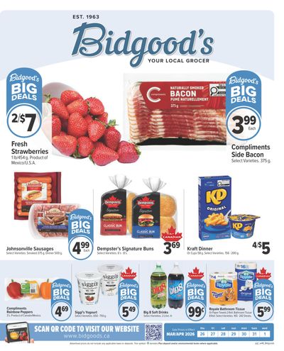 Bidgood's Flyer March 26 to April 1