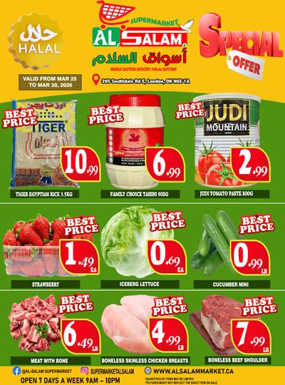 Al-Salam Supermarket Flyer March 24 to 30