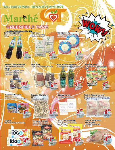 Marche C&T (Greenfield Park) Flyer March 26 to April 1