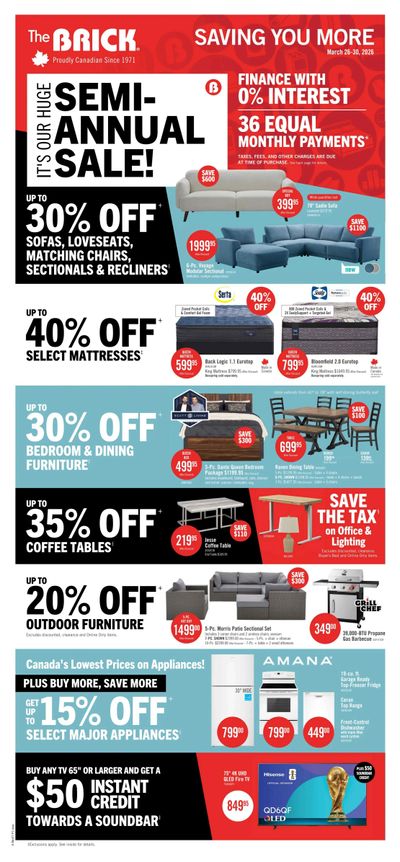 The Brick Flyer March 26 to 30