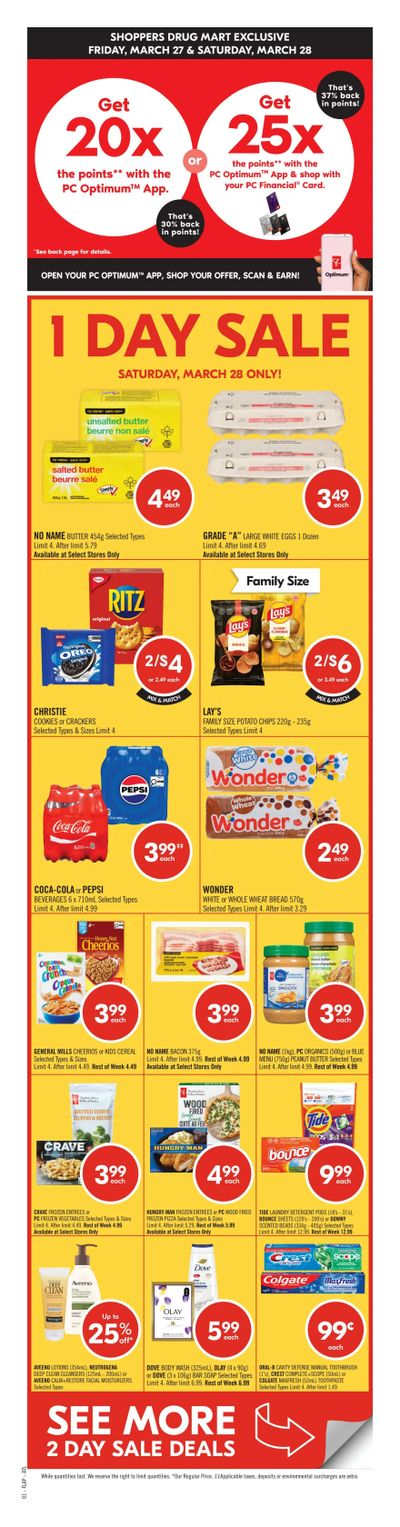Shoppers Drug Mart (Atlantic) Flyer March 28 to April 2