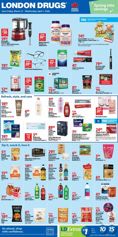 London Drugs Weekly Flyer March 27 to April 1