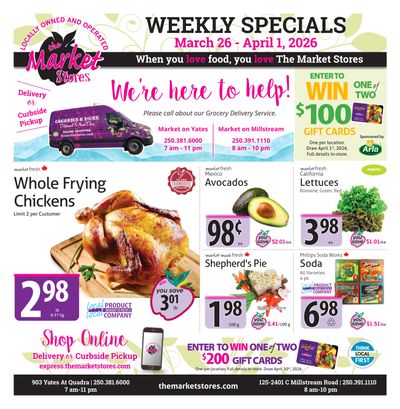 The Market Stores Flyer March 26 to April 1