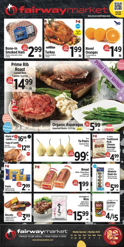 Fairway Market Flyer March 27 to April 2