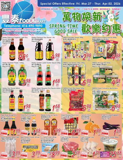 FoodyMart (Warden) Flyer March 27 to April 2