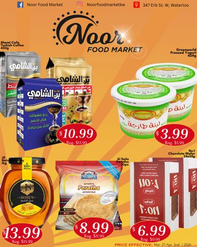 Noor Food Market Flyer March 27 to April 2