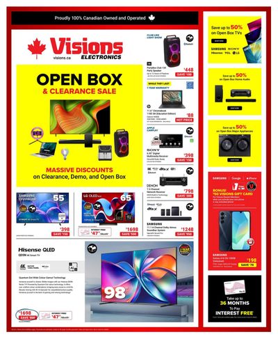 Visions Electronics Flyer March 27 to April 2