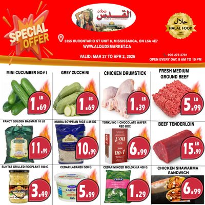 Al-Quds Supermarket Flyer March 27 to April 2