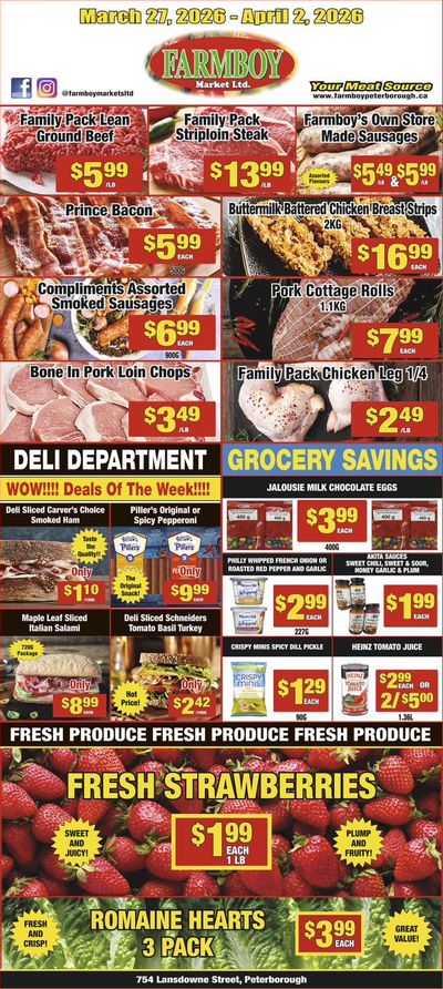 Farmboy Peterborough Flyer March 27 to April 2