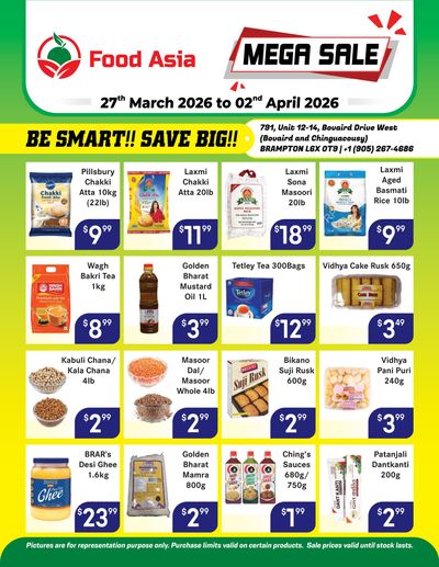 FoodAsia Flyer March 27 to April 2