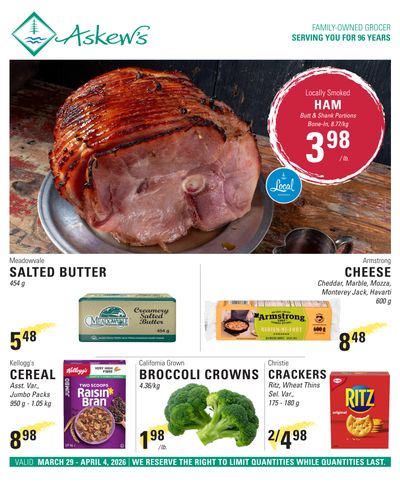 Askews Foods Flyer March 29 to April 4