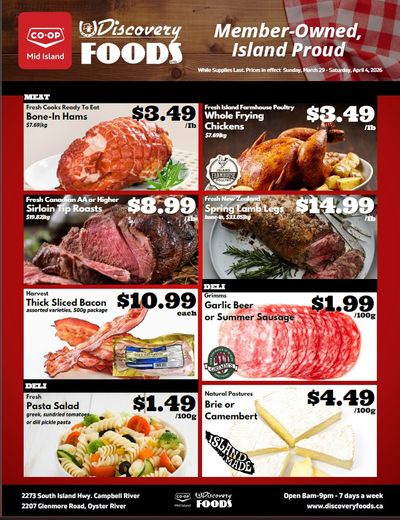 Discovery Foods Flyer March 29 to April 4