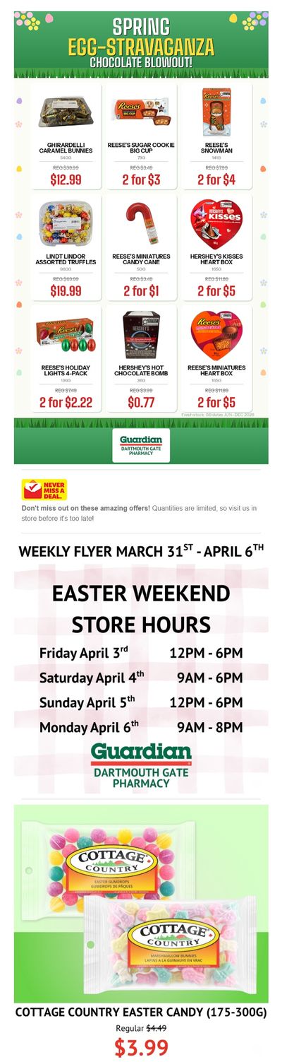 Guardian (Dartmouth Gate) Flyer March 31 to April 6
