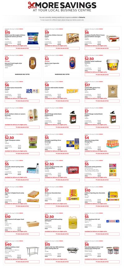 Costco Business Centre Instant Savings Flyer March 30 to April 12