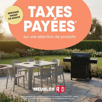 Meubles RD Flyer March 30 to April 6