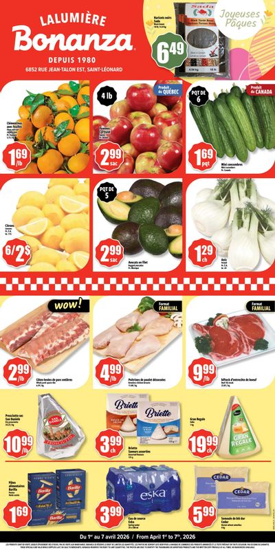 Bonanza Flyer April 1 to 7