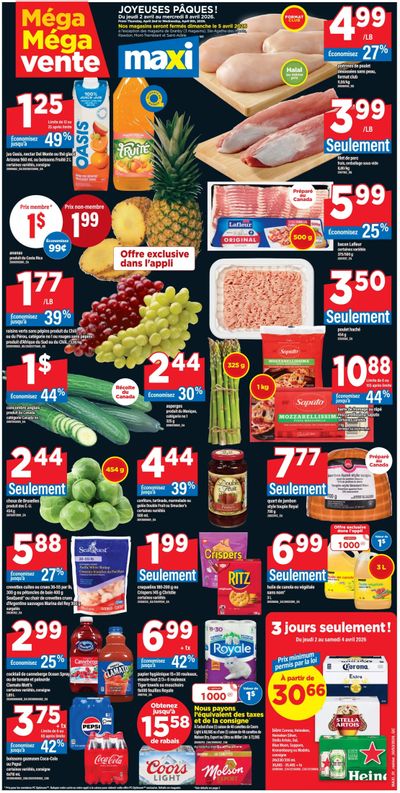 Maxi Flyer April 2 to 8