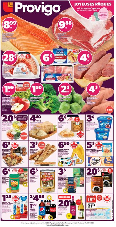 Provigo Flyer April 2 to 8